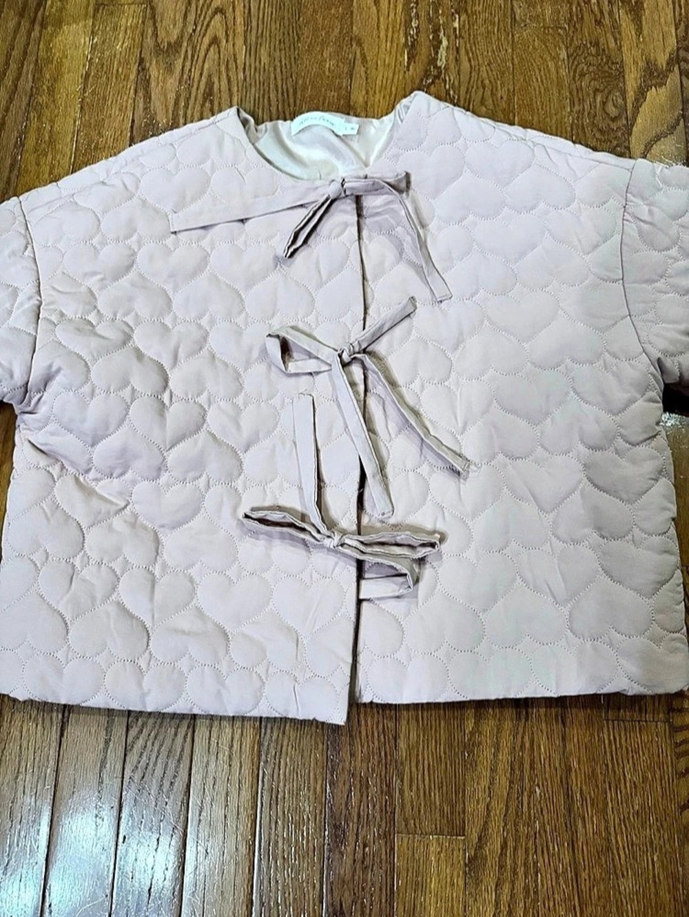 All in Favor Quilted Heart Jacket - Picture 4 of 7